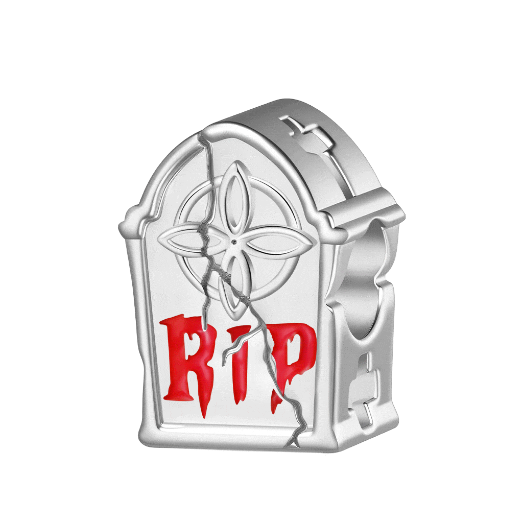 RIP Grabstein Charm