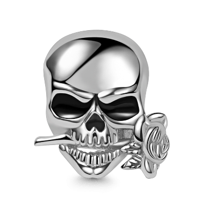 Schädel Charms, Totenkopf Schädel Charm für Armbänder -Gnoce