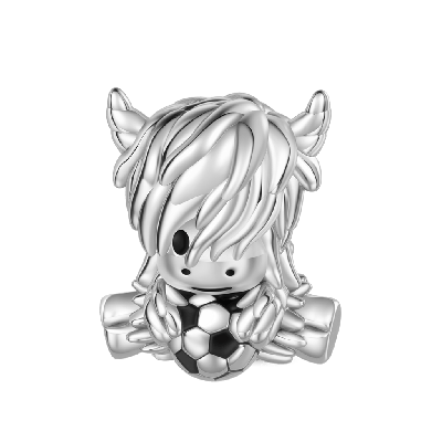 Fußball Hochlandkuh Charm