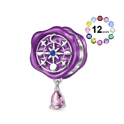Kosmischer Kompass Charm
