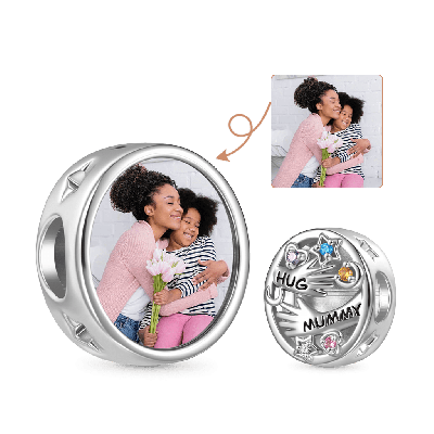 Muttertag HUG MUMMY Foto Charm