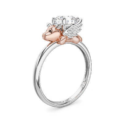 Kaki Drache Ring