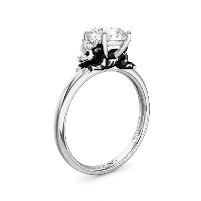Skelett Hochlandkuh Ring
