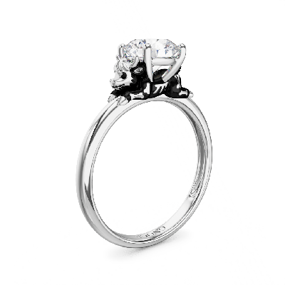 Skelett Hochlandkuh Ring