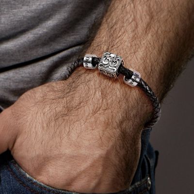 Crusu Personalisiert Charm Armband