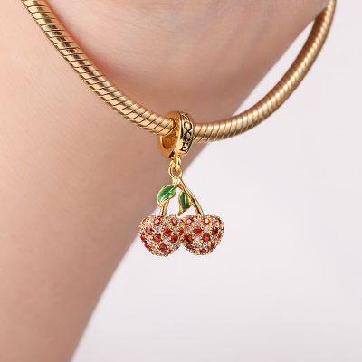 Kirsche Charm Anhänger